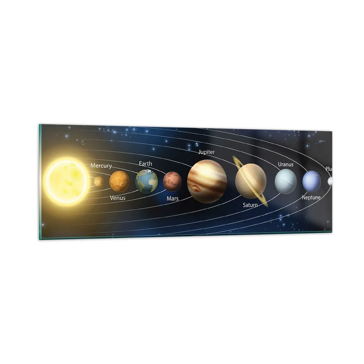 Cuadro sobre vidrio - Impresiones sobre Vidrio - Uno de diez - 90x30 cm