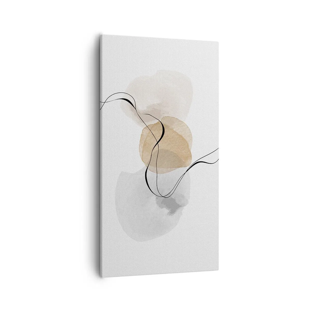 Cuadro sobre lienzo - Impresión de Imagen - Pompas de aire - 55x100 cm