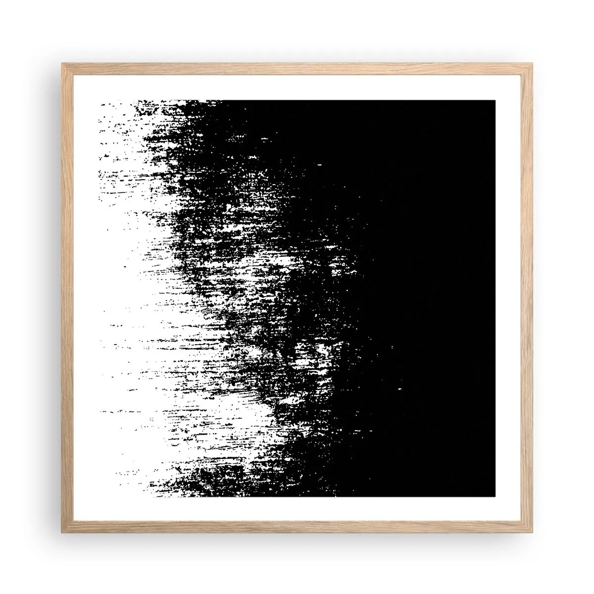 Póster en marco roble claro - Y el ganador es... - 60x60 cm