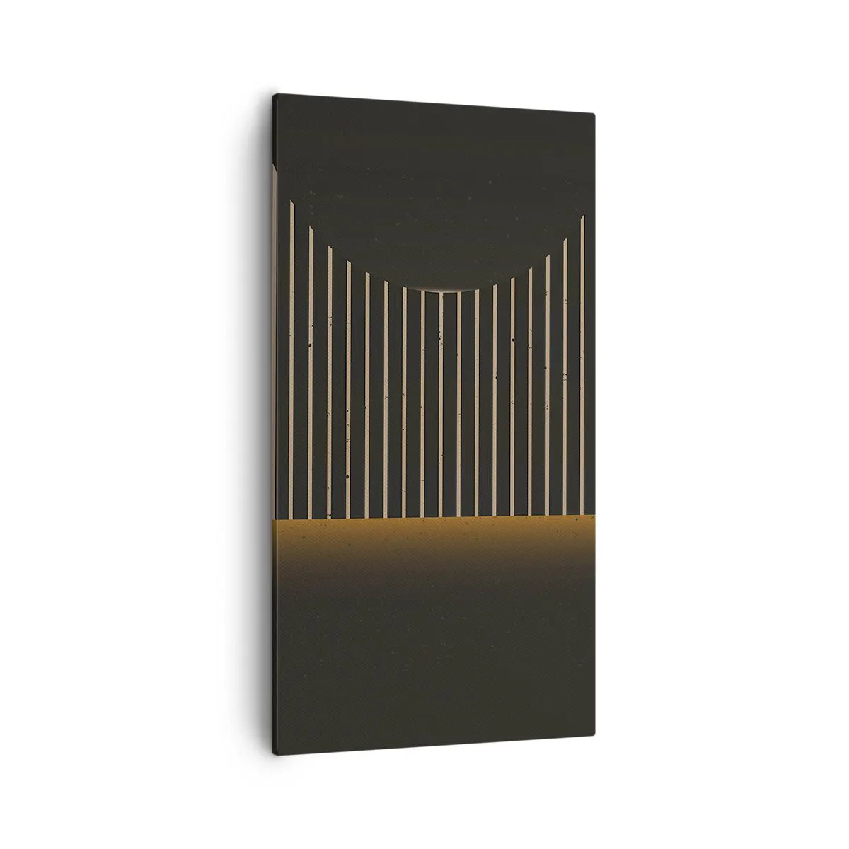 Cuadro sobre lienzo - Impresión de Imagen - Explorar la oscuridad - 55x100 cm