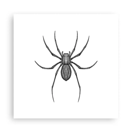 Póster - Precisión inquietante - 30x30 cm