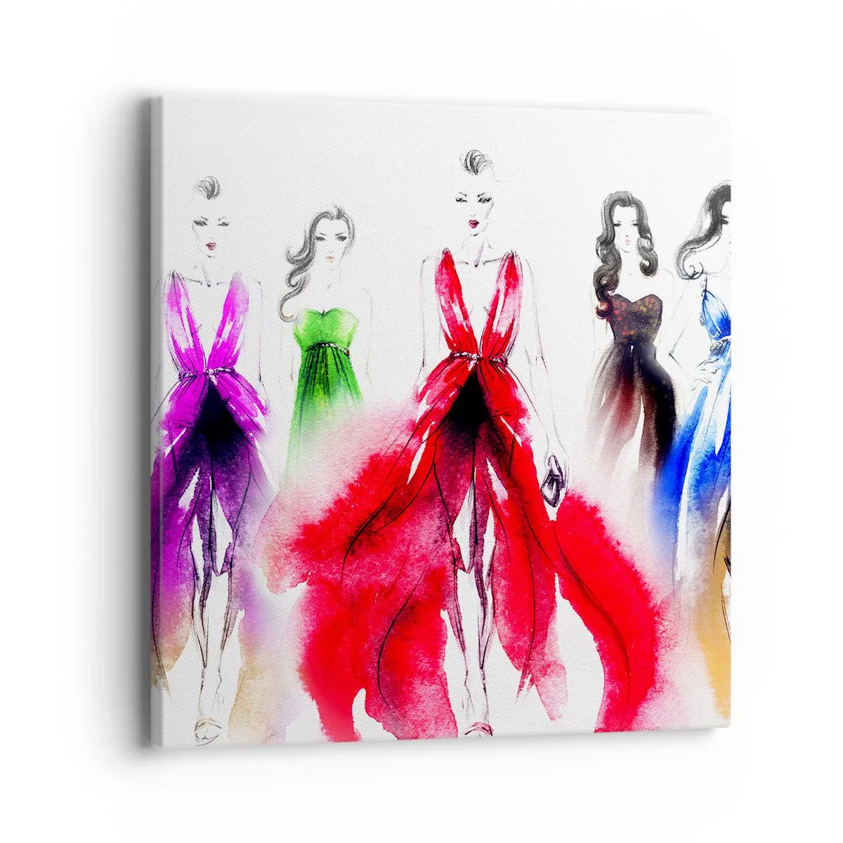 Cuadro sobre lienzo - Impresión de Imagen - Momento elegante - 40x40 cm