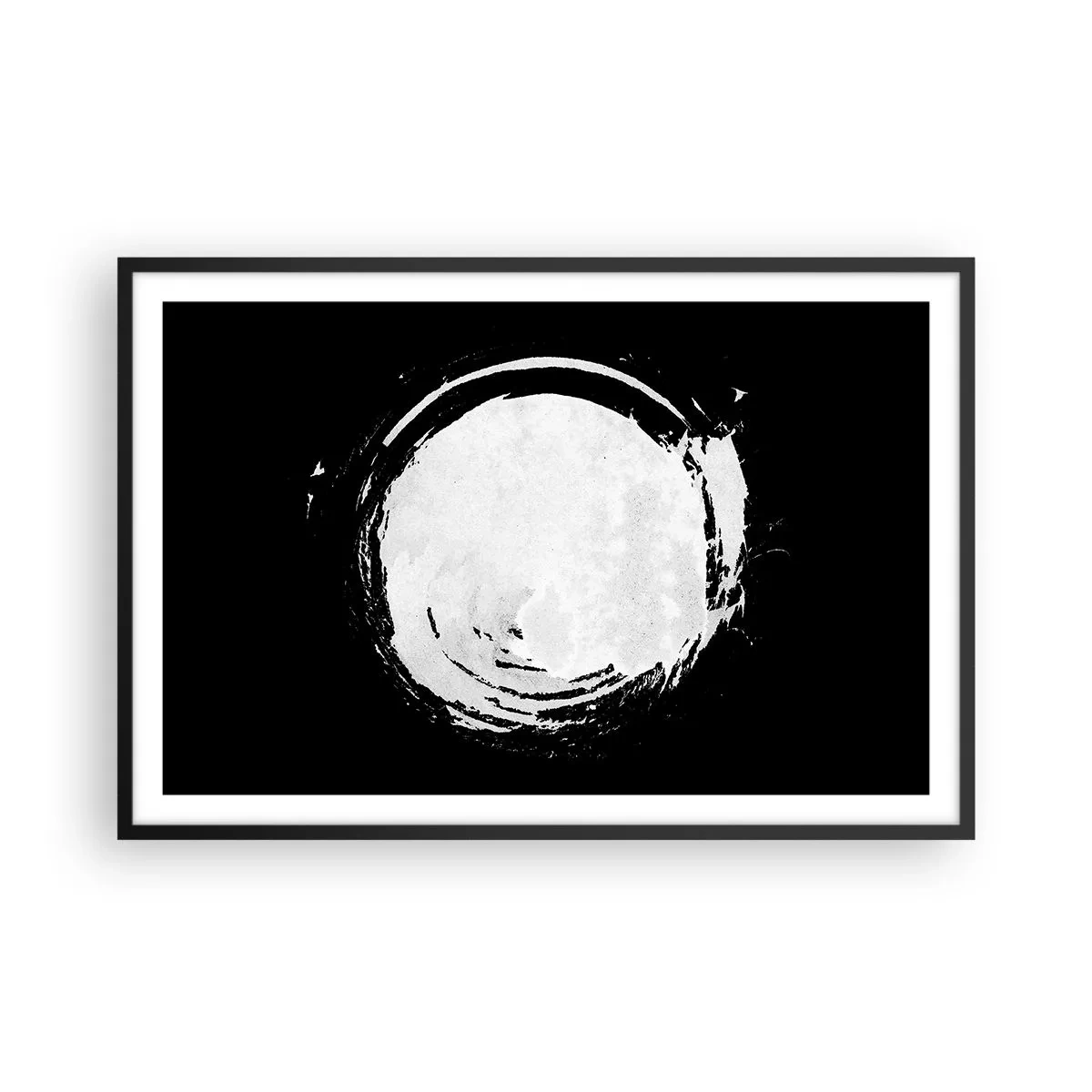 Póster en marco negro - La buena salida - 91x61 cm