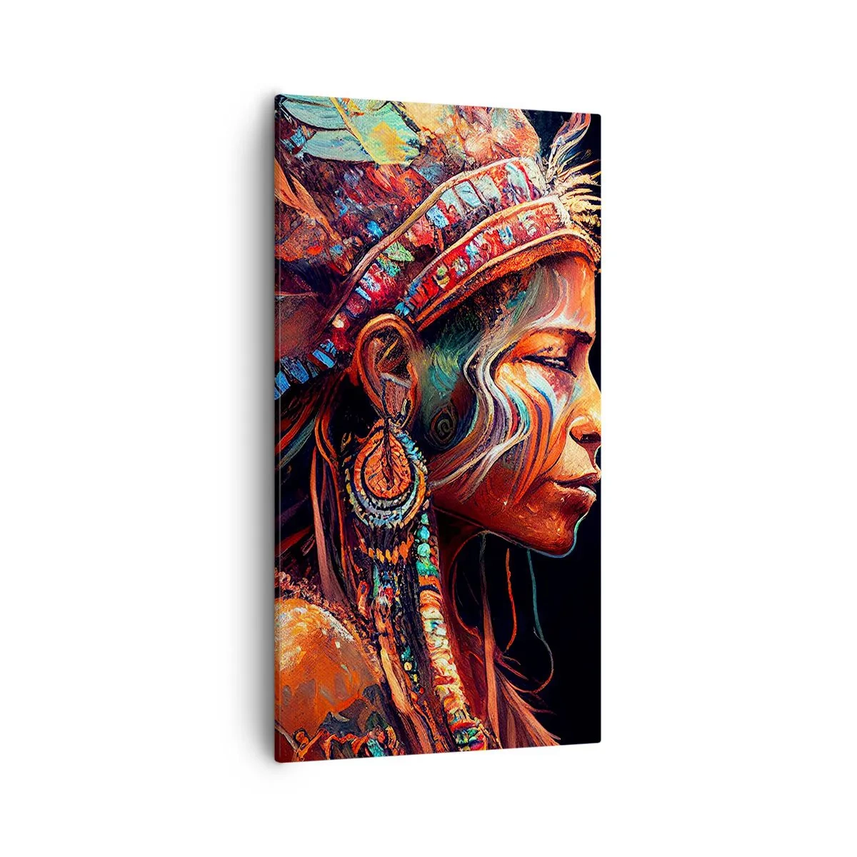 Cuadro sobre lienzo - Impresión de Imagen - Un ritual mágico - 55x100 cm