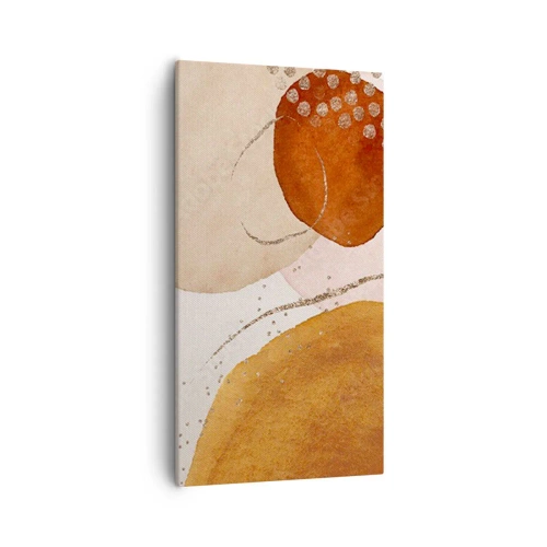 Cuadro sobre lienzo - Impresión de Imagen - Movimiento abstracto - 55x100 cm