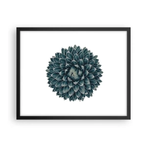 Póster en marco negro - Estrella del desierto - 50x40 cm
