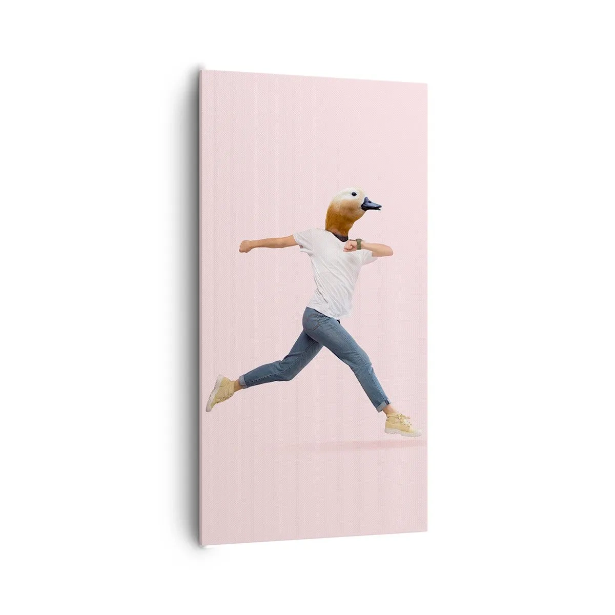 Cuadro sobre lienzo - Impresión de Imagen - Una pizca de absurdez - 65x120 cm