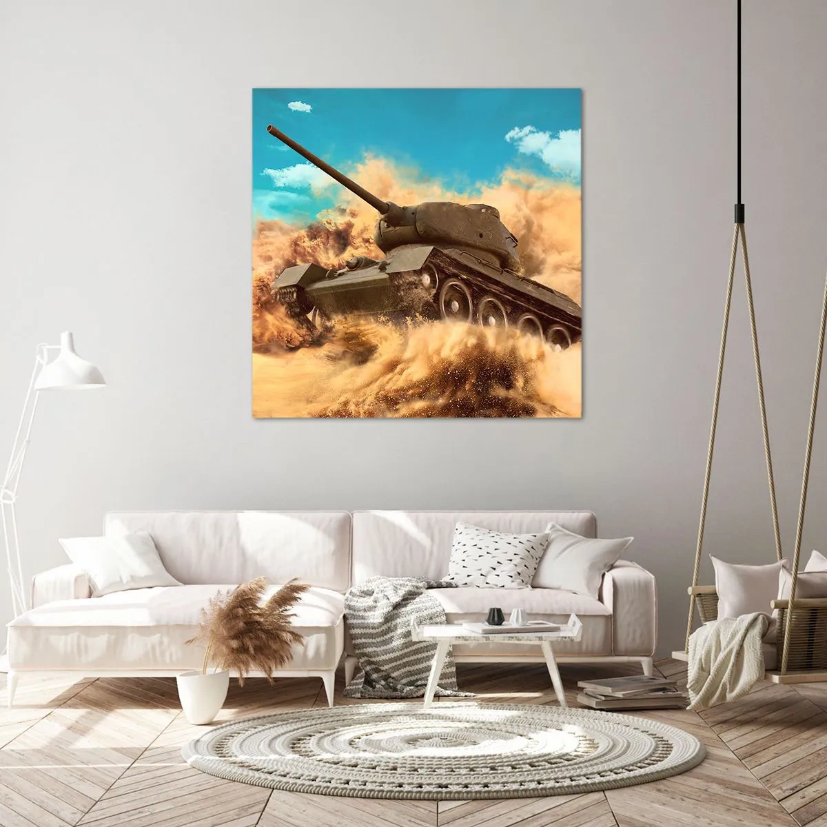 Cuadro sobre lienzo - Impresión de Imagen - Inmejorable - 40x40 cm