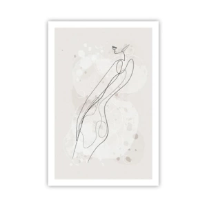 Póster - Una mirada no dice nada y al mismo tiempo lo dice todo - 61x91 cm