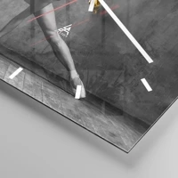 Esfera sin numeración, con rayas