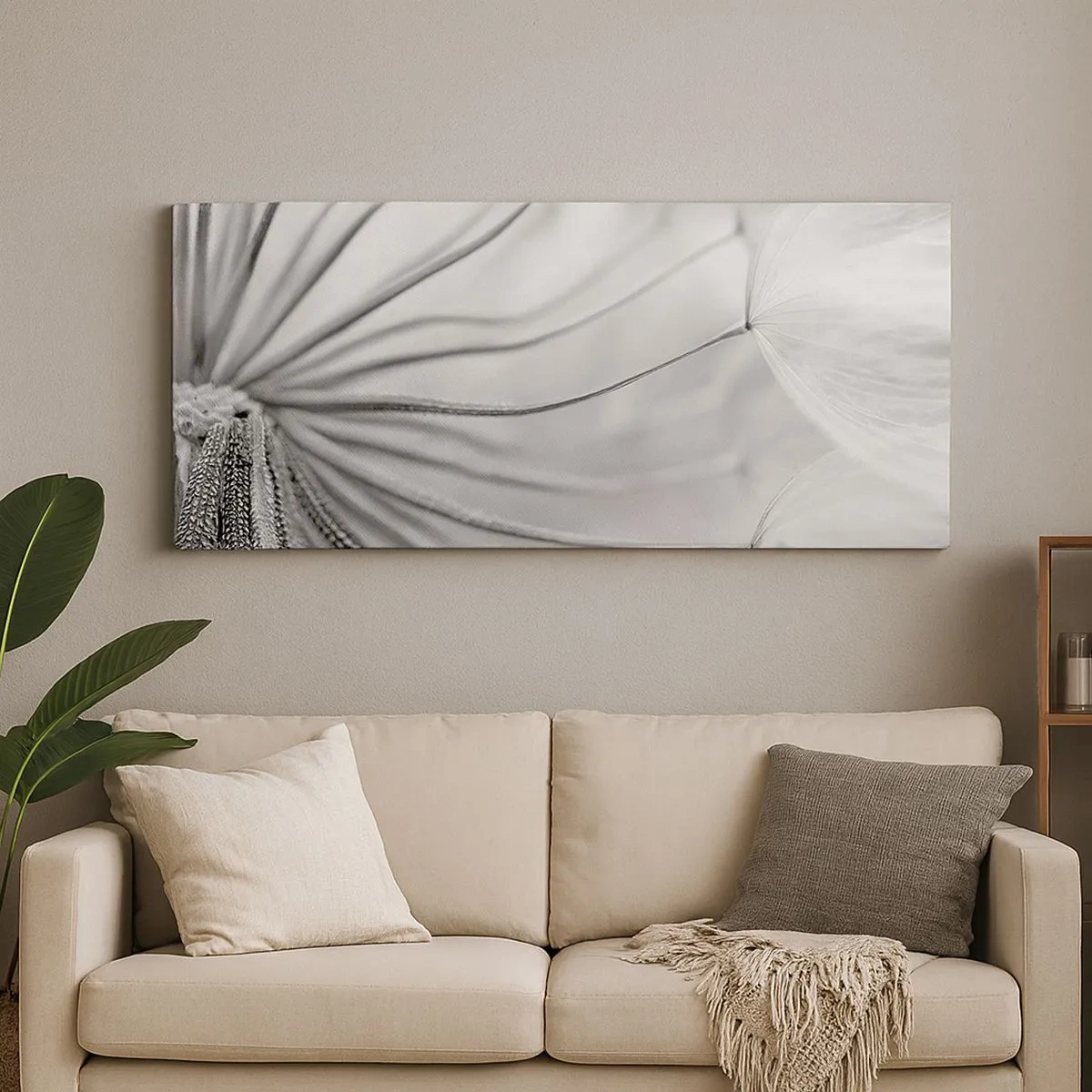 Cuadro sobre lienzo - Impresión de Imagen - Caricias del viento - 100x40 cm