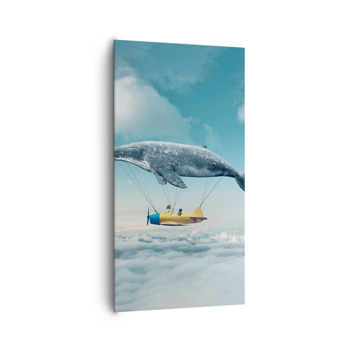 Cuadro sobre lienzo - Impresión de Imagen - ¿Por qué no? - 65x120 cm