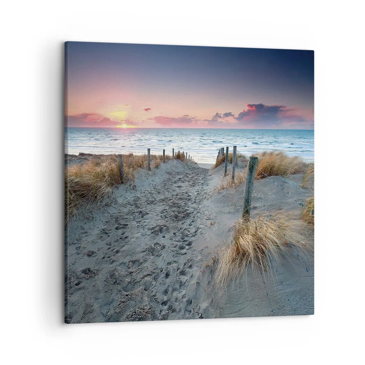 Cuadro sobre lienzo - Impresión de Imagen - Se derramó un arco iris de luminosidad.... - 50x50 cm