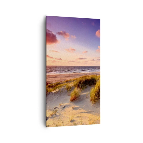 Cuadro sobre lienzo - Impresión de Imagen - Se siente la brisa veraniega - 55x100 cm