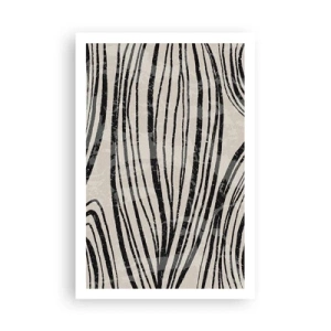 Póster - Salpicadura de líneas - 61x91 cm