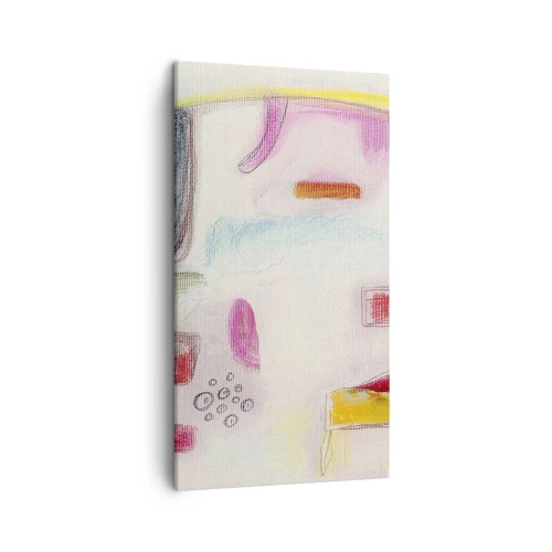 Cuadro sobre lienzo - Impresión de Imagen - Convexo, cóncavo, plano - 45x80 cm
