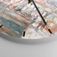 Esfera sin numeración, con rayas