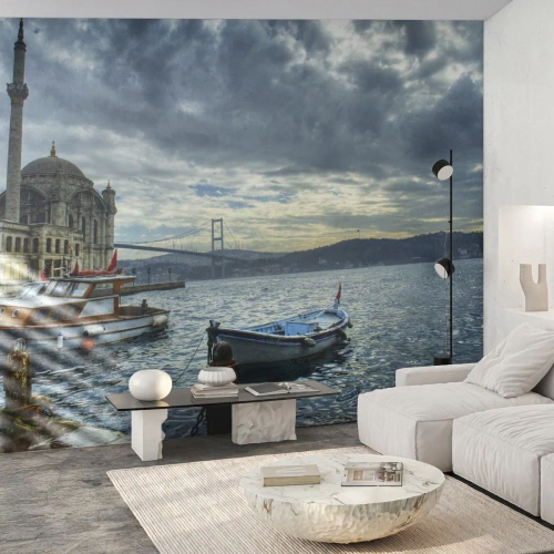 Fotomural personalizado Premium Sand - En el límite del mundo - Ciudad, Estanbul, Turquía