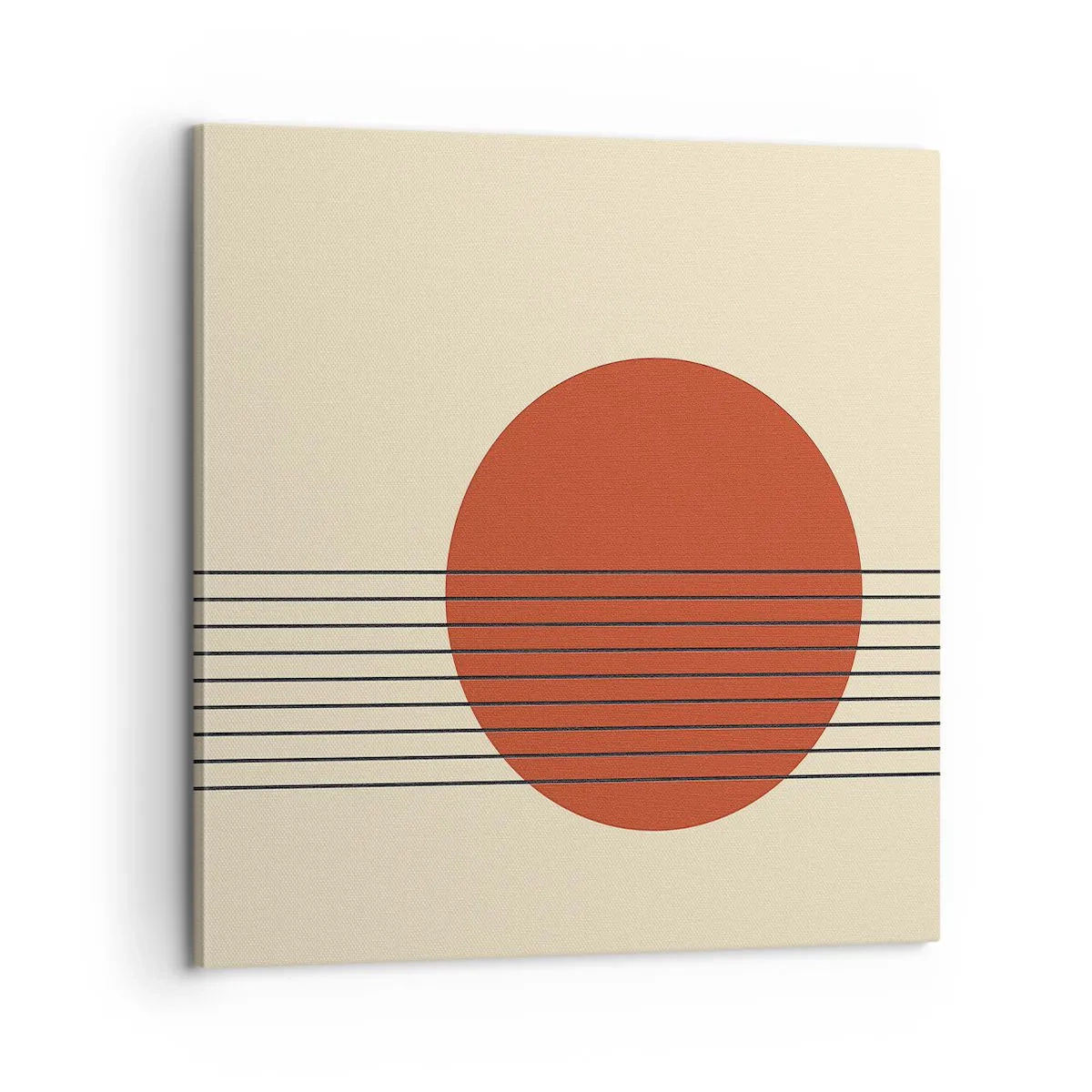 Cuadro sobre lienzo - Impresión de Imagen - Cruzando el círculo - 60x60 cm