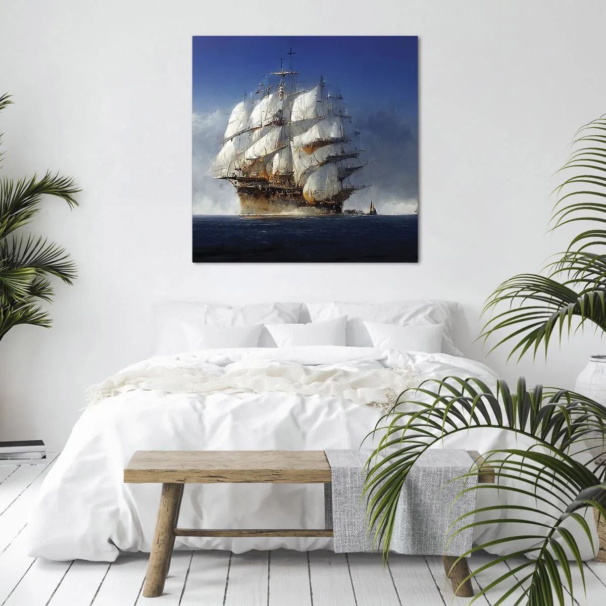 Cuadro sobre lienzo - Impresión de Imagen - La gran gloria - 60x60 cm