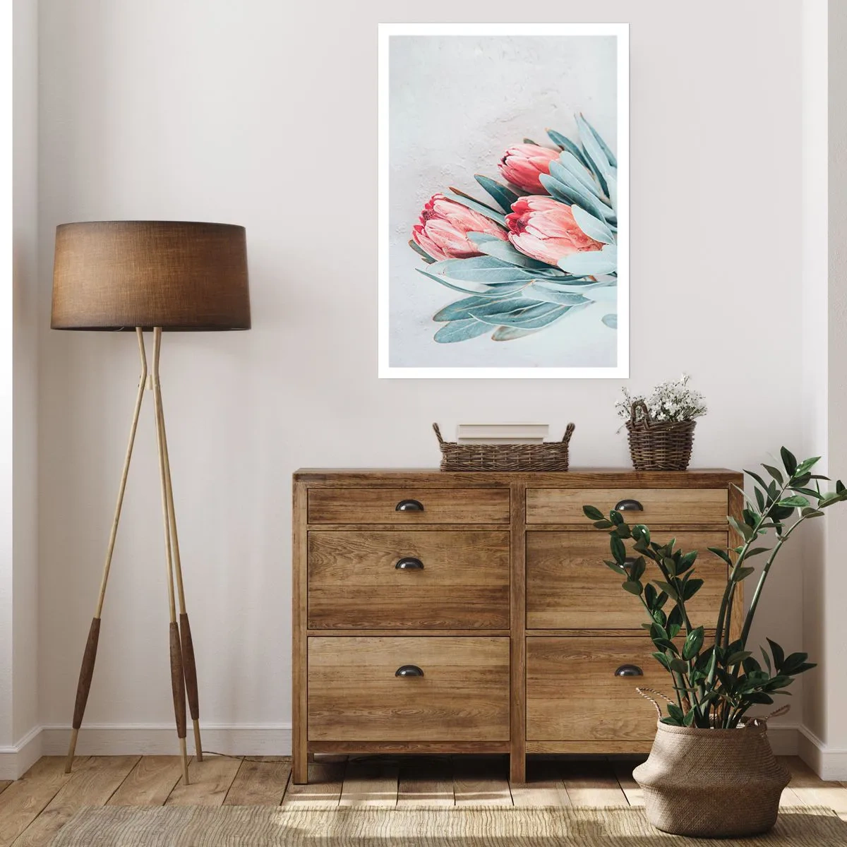 Póster - Avergonzada de su propia belleza - 40x50 cm
