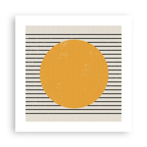 Póster - El poder de la sencillez - 40x40 cm