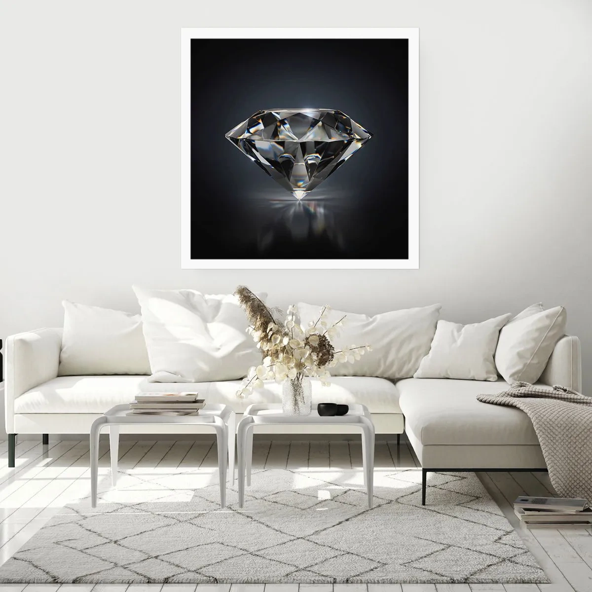 Póster - Riqueza y belleza - 60x60 cm