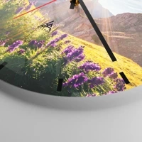 Esfera sin numeración, con rayas