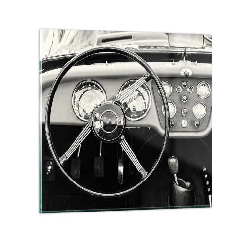 Cuadro sobre vidrio - Impresiones sobre Vidrio - El sueño de un coleccionista - 30x30 cm