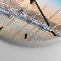 Esfera sin numeración, con rayas