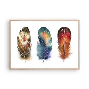 Póster en marco roble claro - Rituales, ceremonias, secretos - 100x70 cm