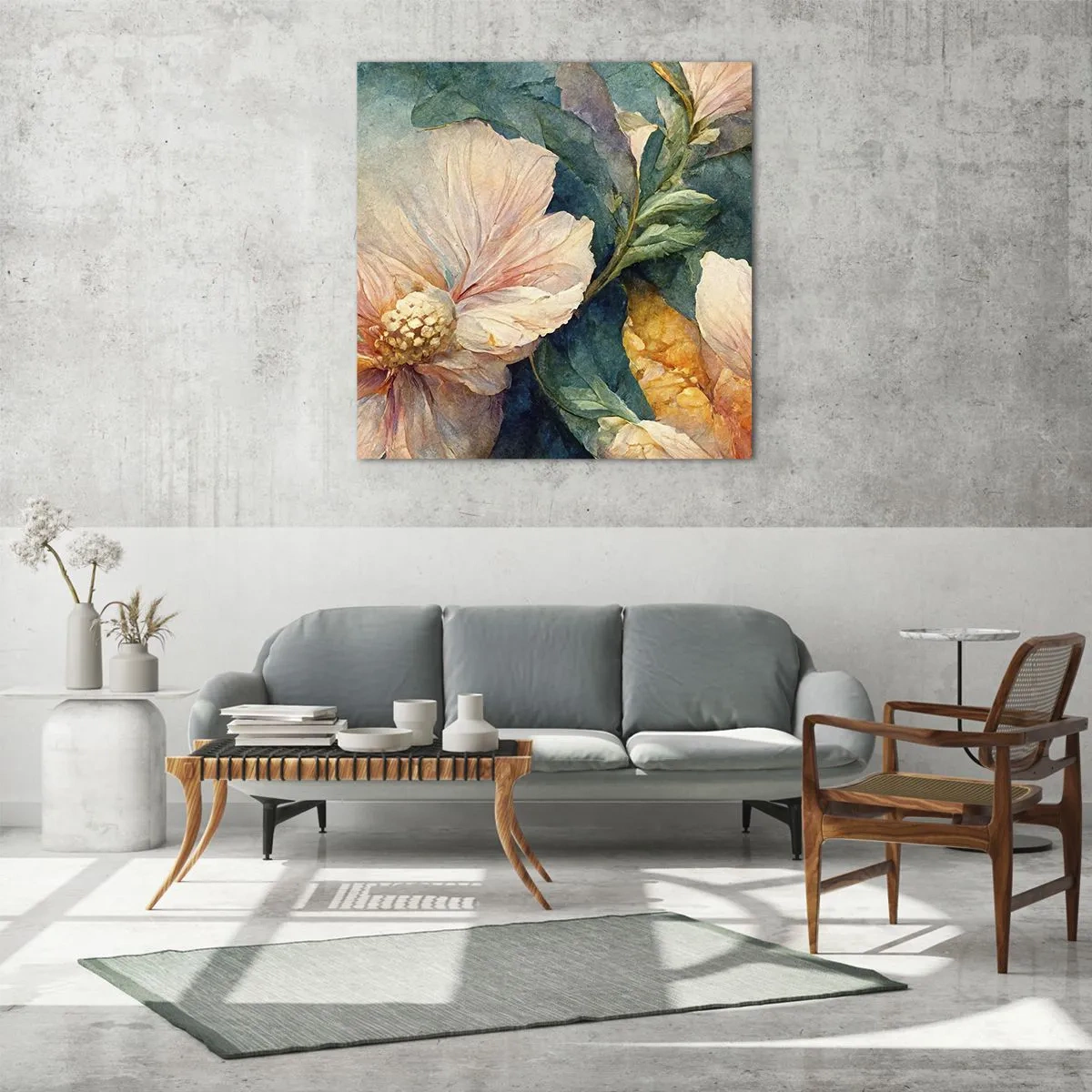 Cuadro sobre vidrio - Impresiones sobre Vidrio - La sutileza misma - 70x70 cm