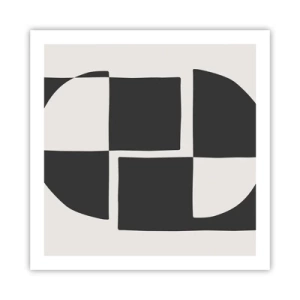 Póster - Antítesis - síntesis - 60x60 cm