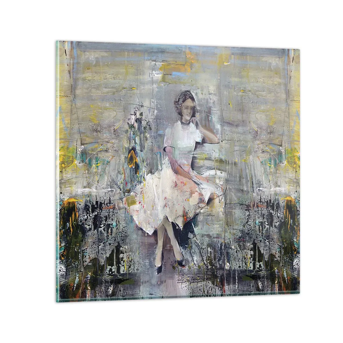 Cuadro sobre vidrio - Impresiones sobre Vidrio - Clásica y moderna - 30x30 cm