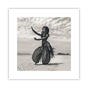 Póster - Danza de las Islas del Sur - 30x30 cm