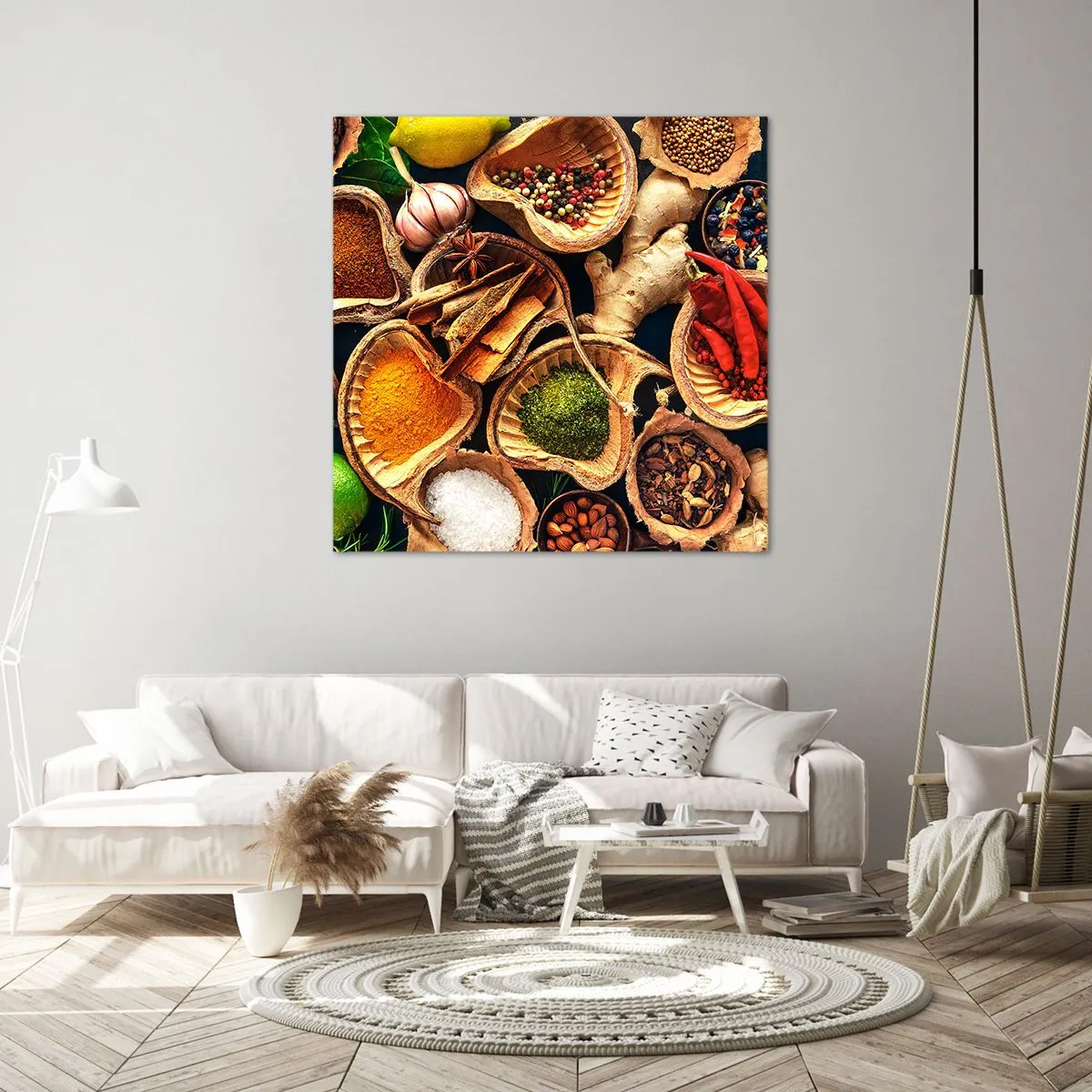 Cuadro sobre lienzo - Impresión de Imagen - Toma lo que quieras - 60x60 cm