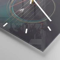 Esfera sin numeración, con rayas