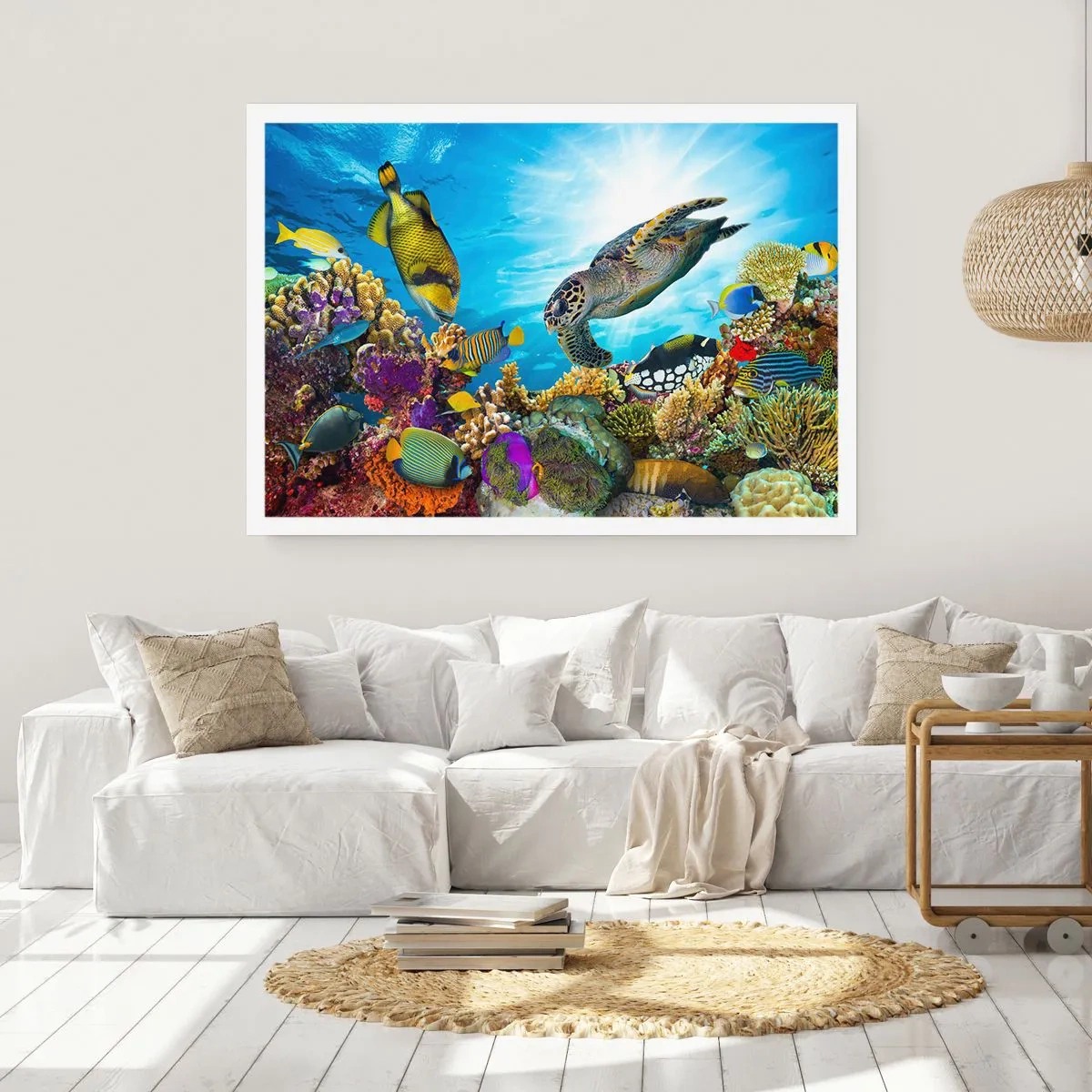 Póster - Paseo del coral - 40x30 cm