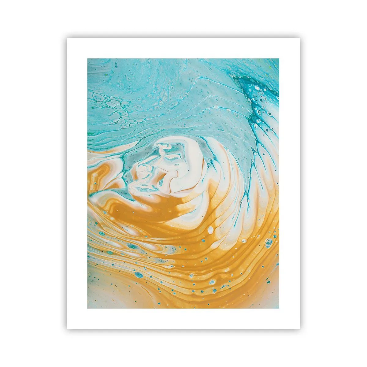 Póster - Remolino pastel - 40x50 cm