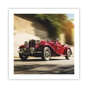 Póster - Hermosa pieza de museo - 50x50 cm