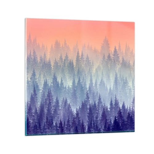 Cuadro sobre vidrio - Impresiones sobre Vidrio - Alto, más alto, hasta el cielo - 60x60 cm