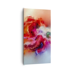 Cuadro sobre lienzo - Impresión de Imagen - Cómo atrapar los sueños: el humo - 65x120 cm