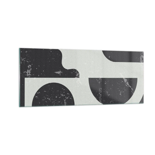 Cuadro sobre vidrio - Impresiones sobre Vidrio - Composición arriba y abajo - 100x40 cm