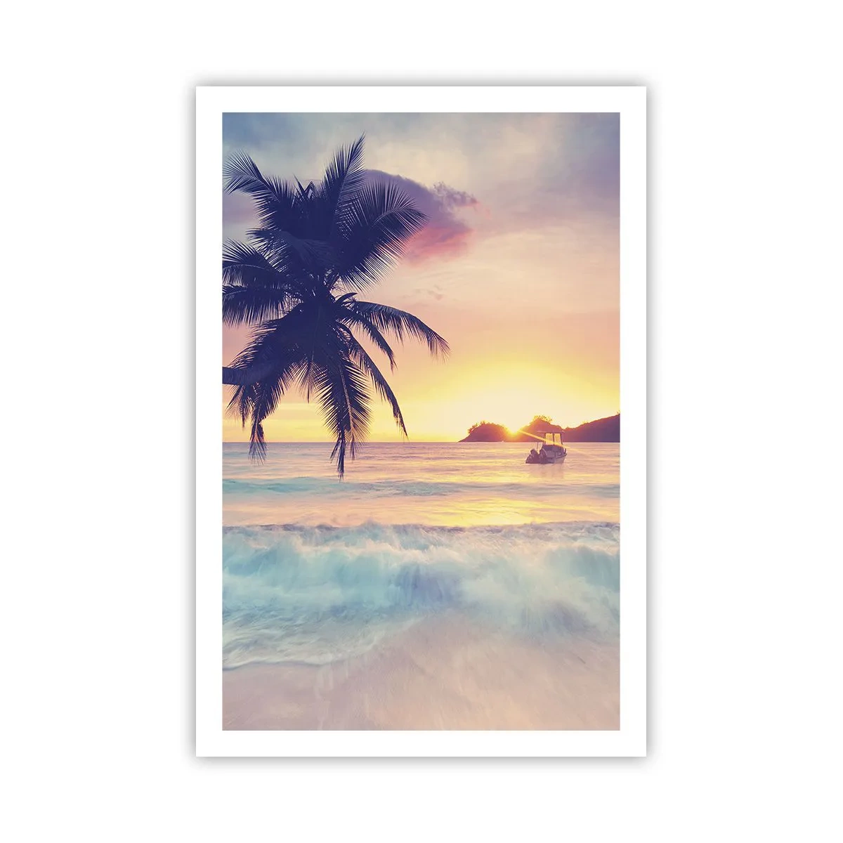 Póster - Atardecer en la bahía - 61x91 cm