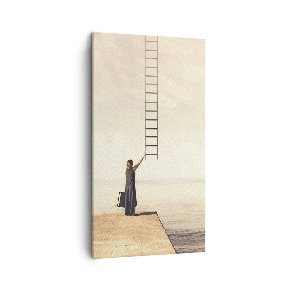 Cuadro sobre lienzo - Impresión de Imagen - Un viaje mágico - 45x80 cm