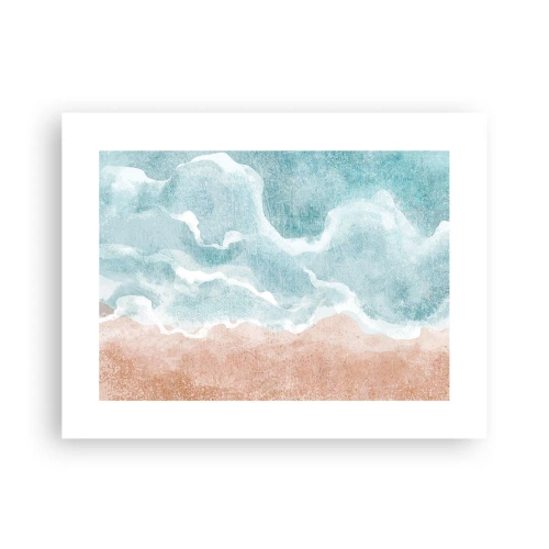 Póster - Abstracción de nubes - 40x30 cm
