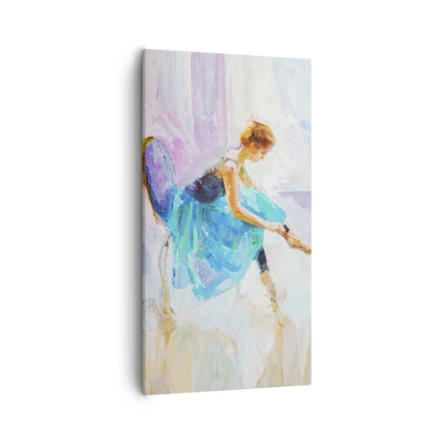 Cuadro sobre lienzo - Impresión de Imagen - Gracia indescriptible, encanto sutil - 55x100 cm