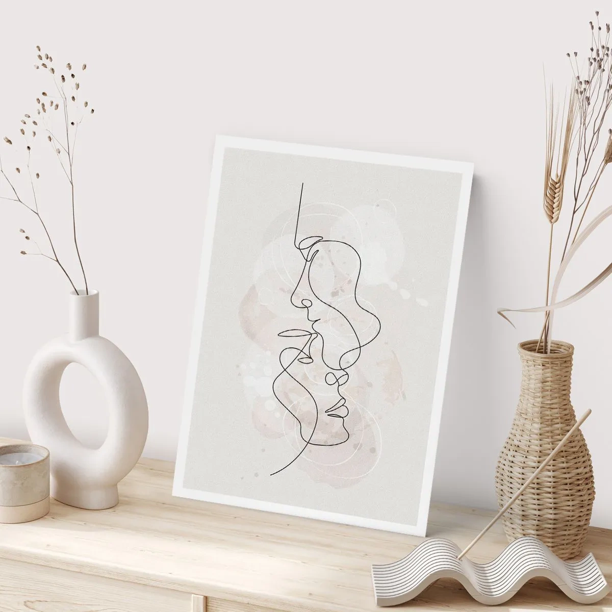 Póster - En un abrazo - 70x100 cm