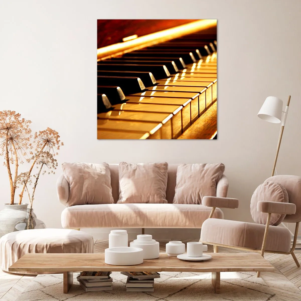 Cuadro sobre lienzo - Impresión de Imagen - Posibilidades ilimitadas - 40x40 cm