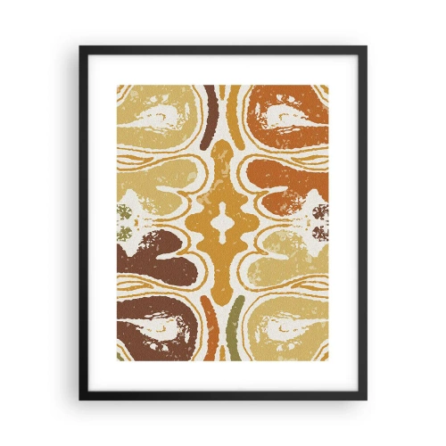 Póster en marco negro - Abstracción sentimental - 40x50 cm